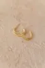 Laura Double Hoop Huggie Earrings sold by Morning Lavender