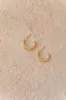 Laura Double Hoop Huggie Earrings sold by Morning Lavender