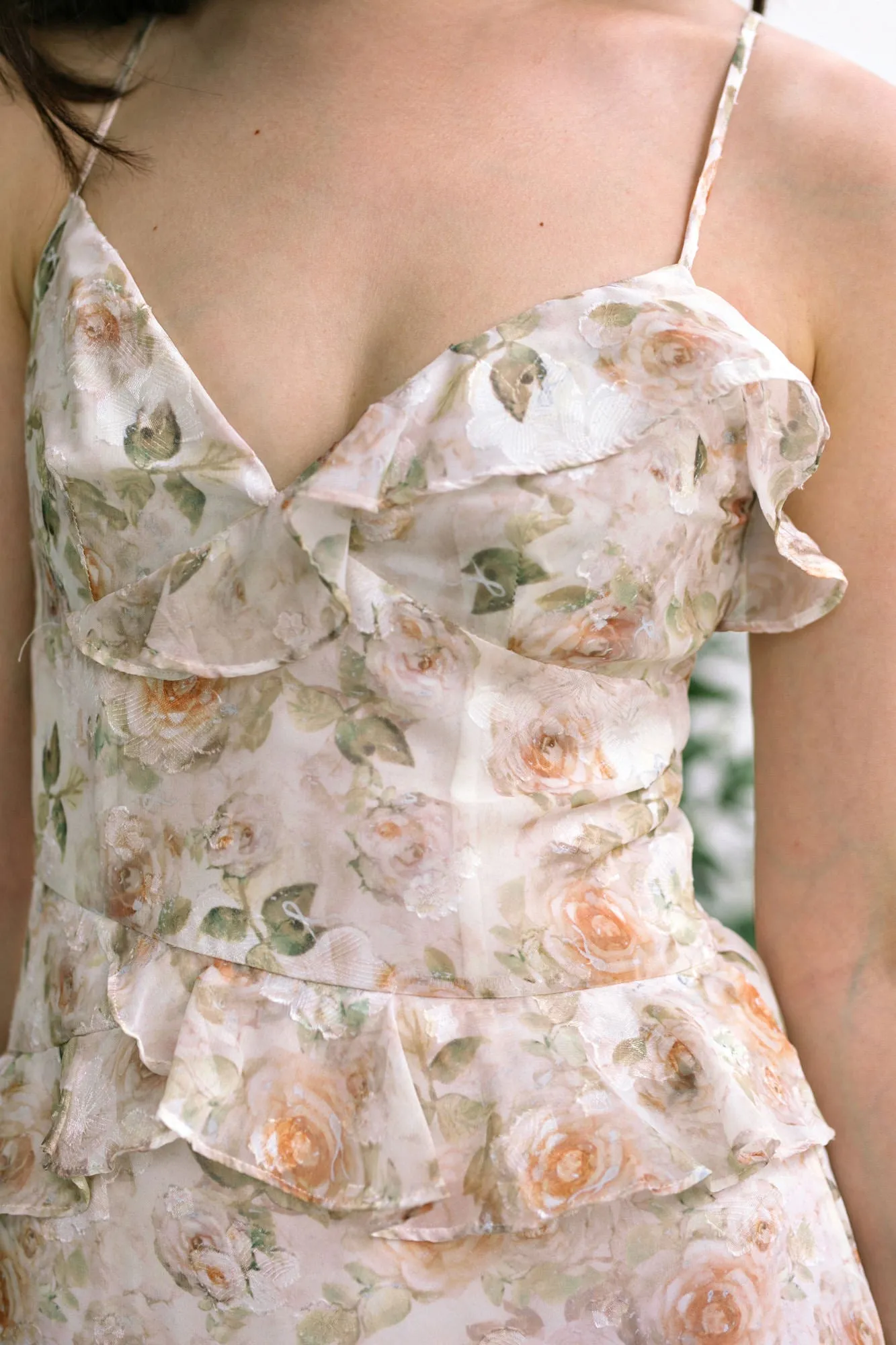 Leighton Ruffled Maxi Dress sold by Morning Lavender product image thumbnail 5