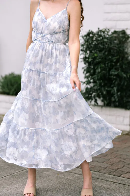 Geneva Floral Tiered Dress sold by Morning Lavender