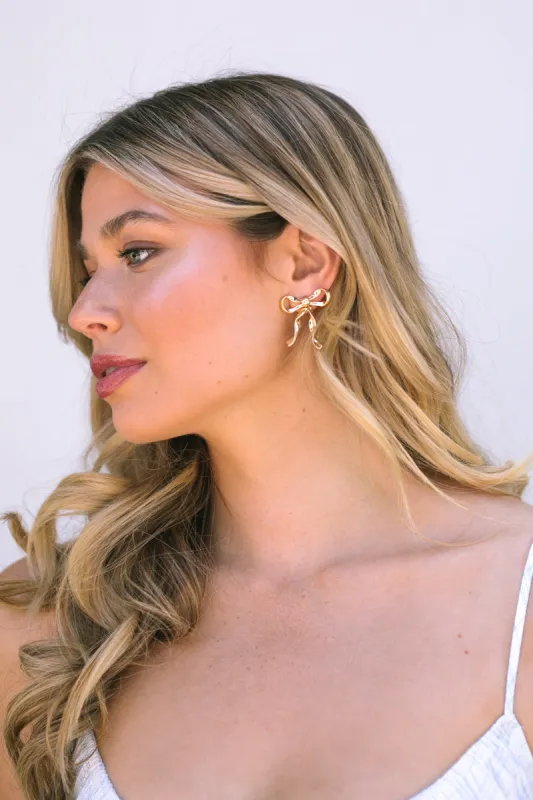 Molly Bow Earrings sold by Morning Lavender