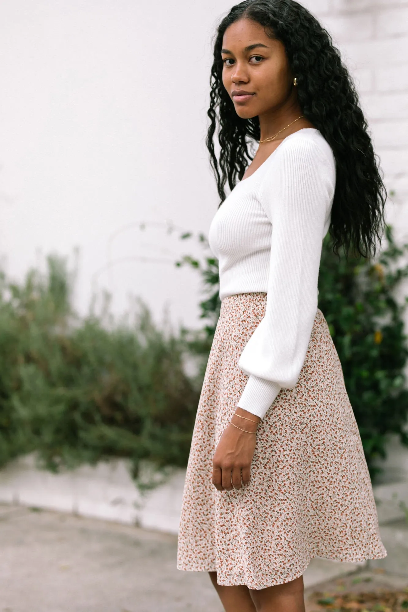 Renata Puff Sleeve Knit Top sold by Morning Lavender product image thumbnail 4