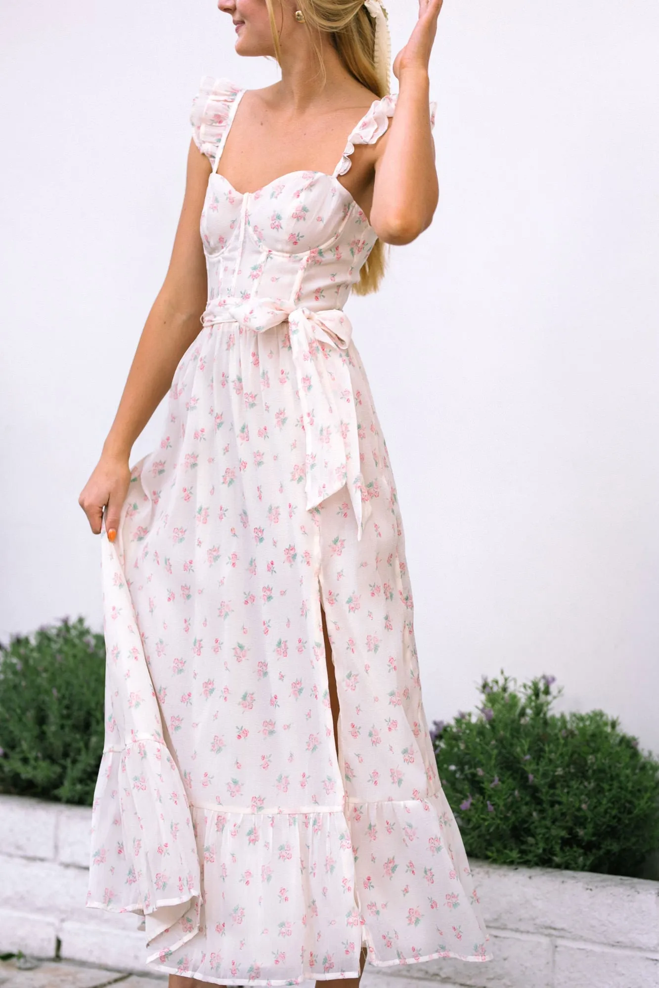 Colette Corset Floral Dress sold by Morning Lavender product image thumbnail 5