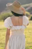 Alice Straw Wide Brim Hat sold by Morning Lavender