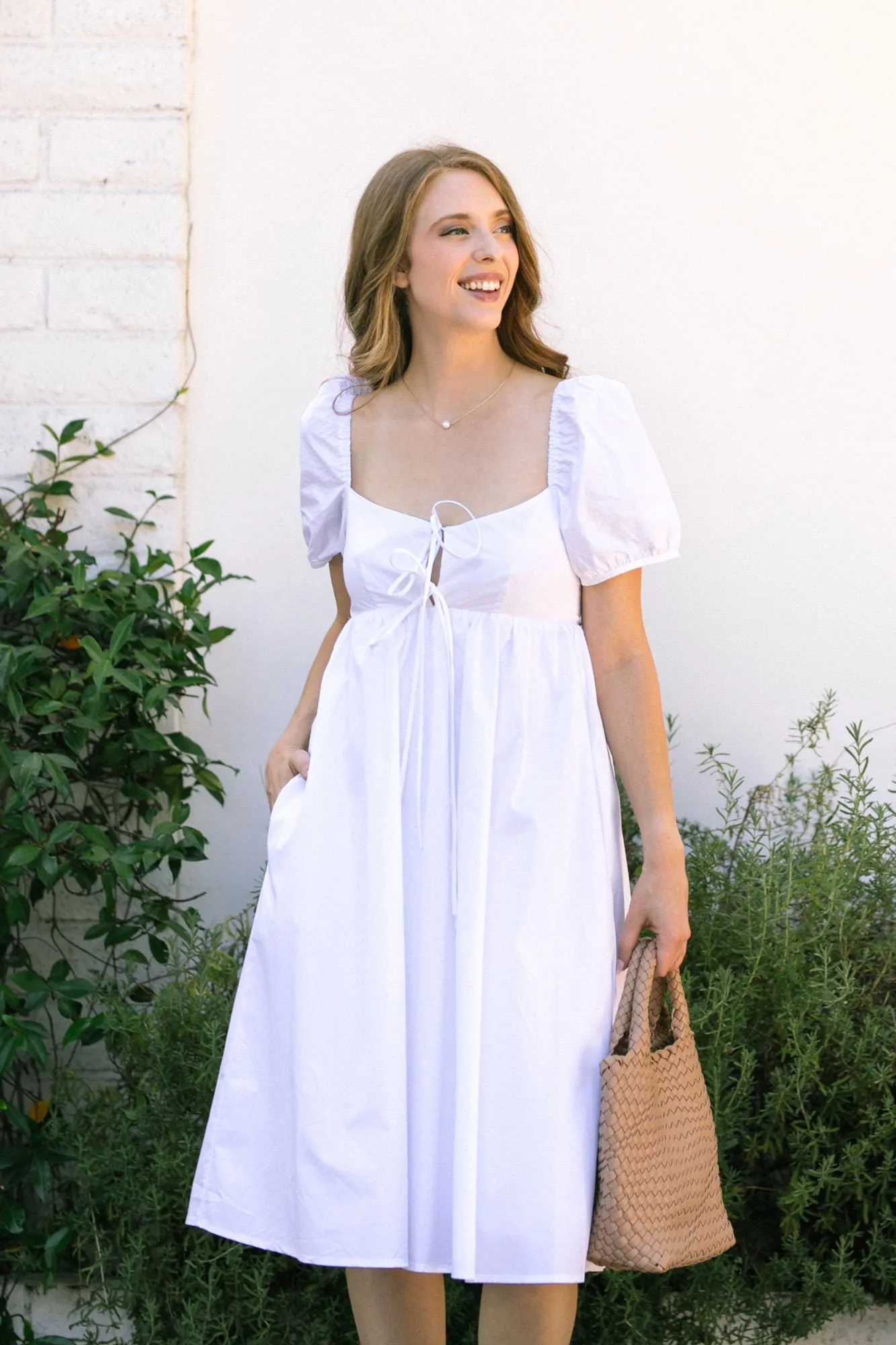 Pauline Poplin Midi Dress sold by Morning Lavender product image thumbnail 2