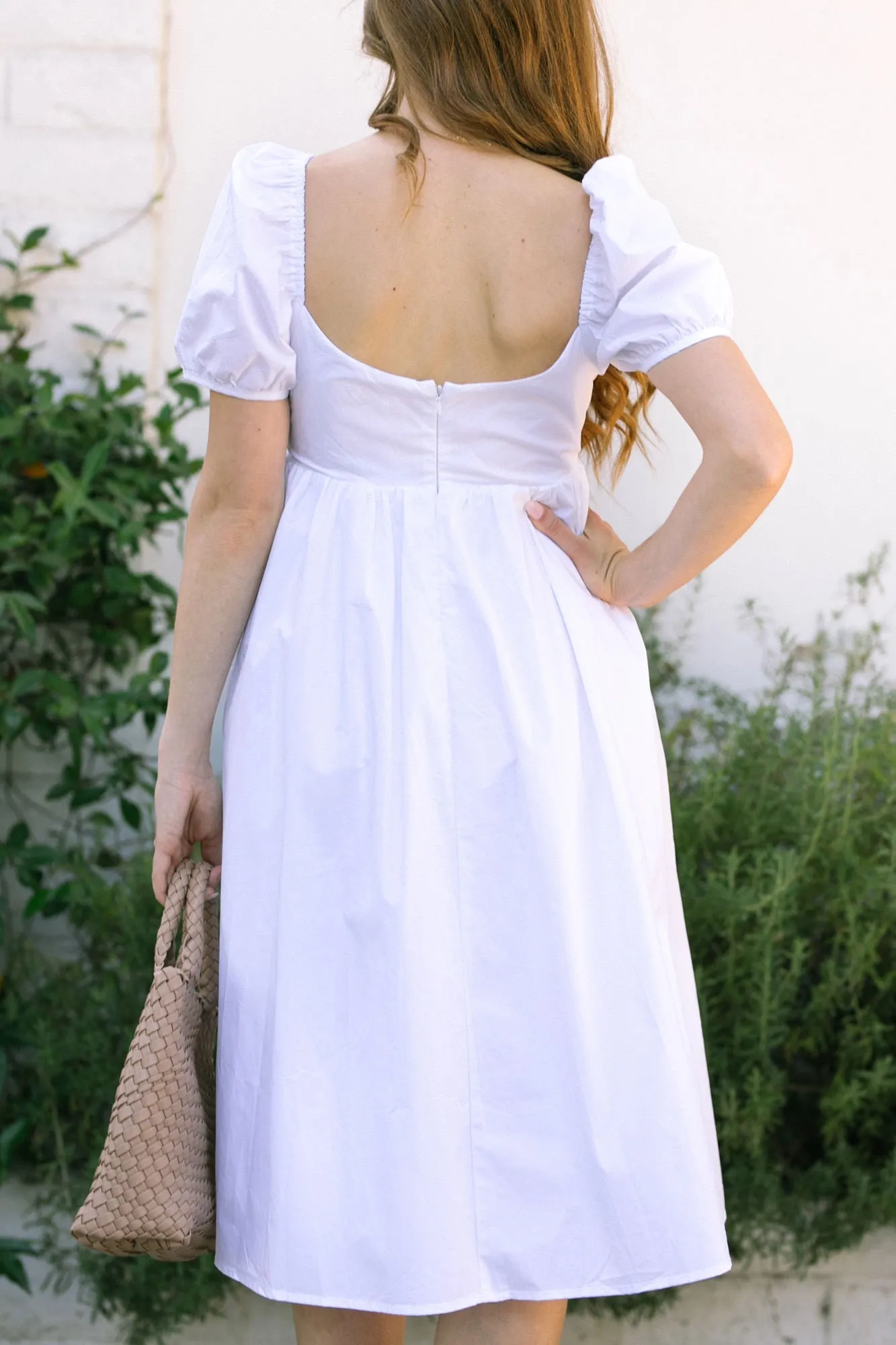 Pauline Poplin Midi Dress sold by Morning Lavender product image thumbnail 3