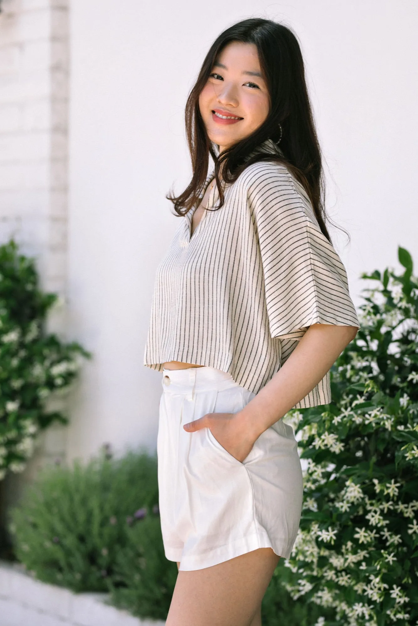 Veronica Striped Dolman Top sold by Morning Lavender product image thumbnail 3