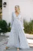 Kelsey Long Sleeve Maxi Dress sold by Morning Lavender