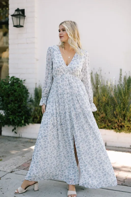 Kelsey Long Sleeve Maxi Dress sold by Morning Lavender