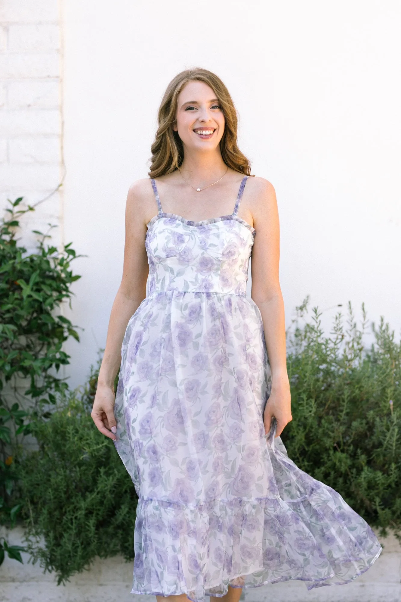 Serena Sweetheart Midi Dress sold by Morning Lavender product image thumbnail 3