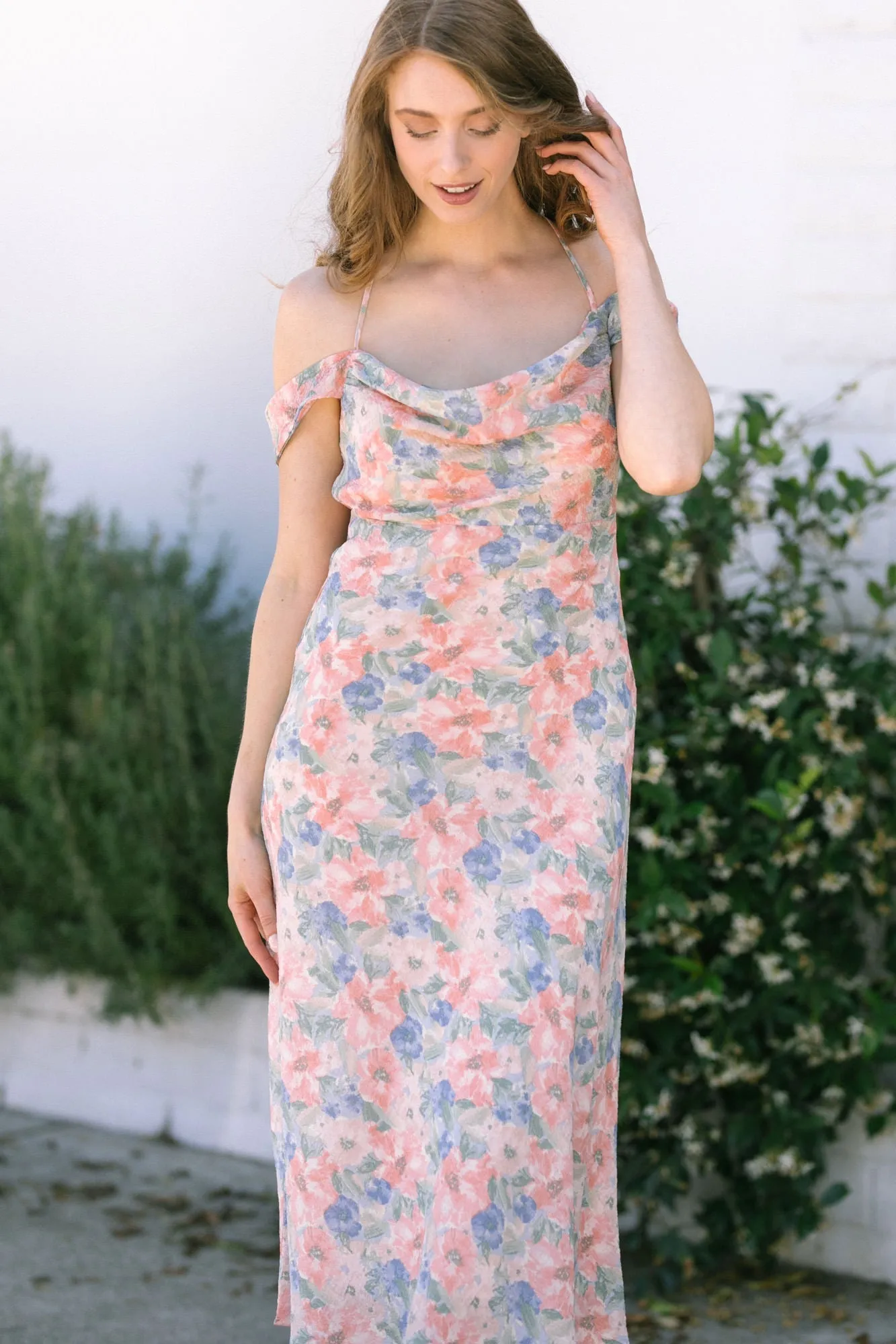 Simone Cowl Slip Dress sold by Morning Lavender product image thumbnail 3