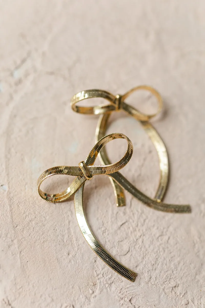 Callie Bow Earrings sold by Morning Lavender
