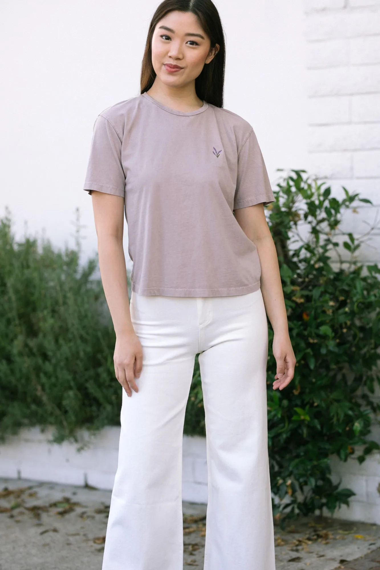 Katie Embroidered T-Shirt sold by Morning Lavender product image thumbnail 3