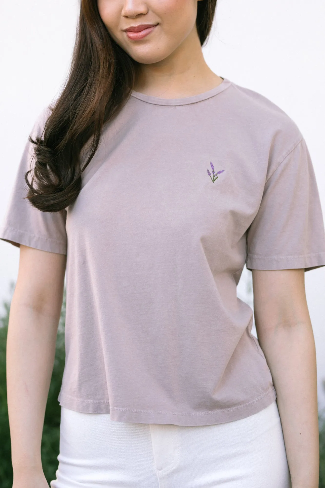 Katie Embroidered T-Shirt sold by Morning Lavender product image thumbnail 2