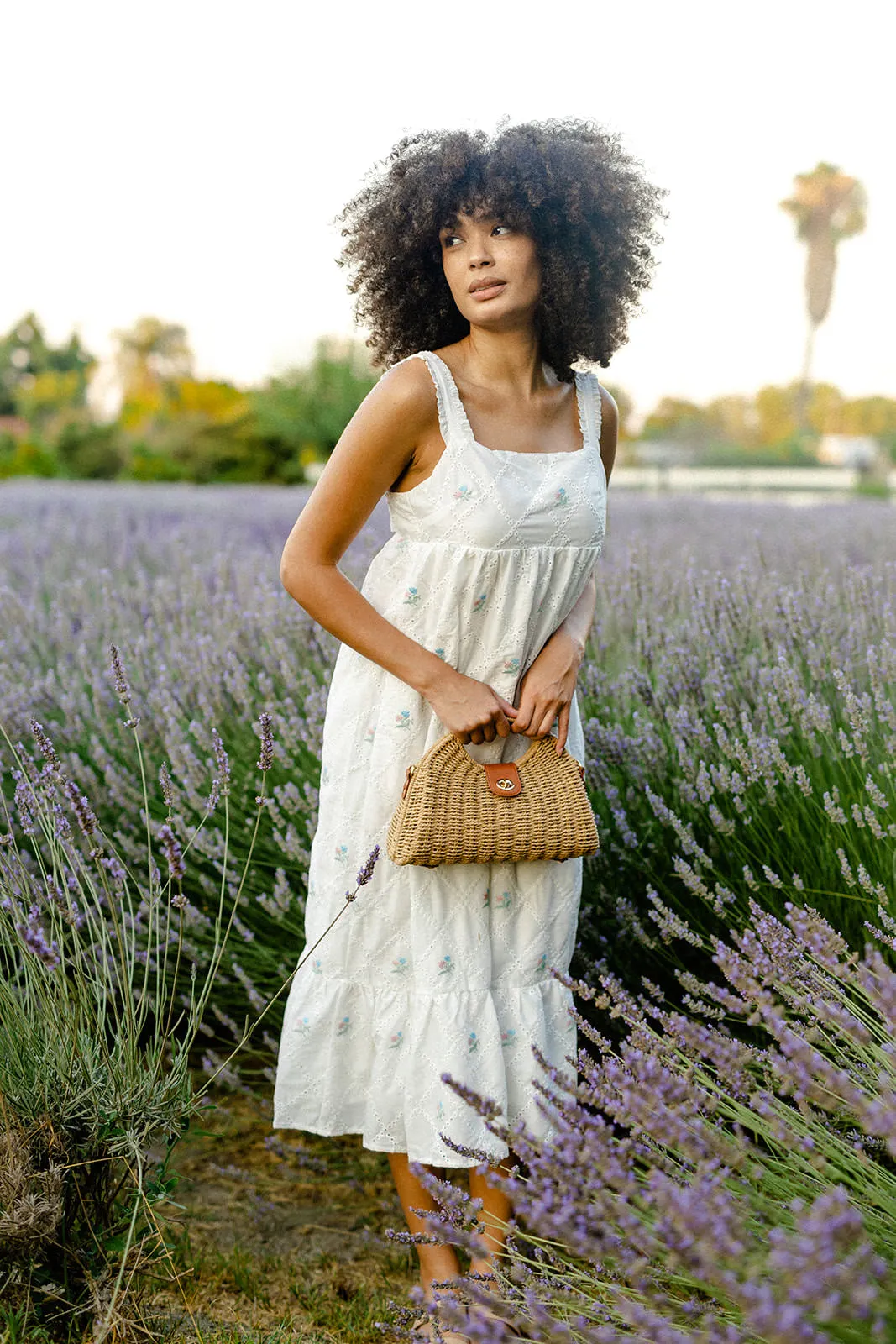 Alondra Embroidered Eyelet Dress sold by Morning Lavender product image thumbnail 5