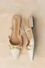 Janet Pointed Slingback Flats sold by Morning Lavender