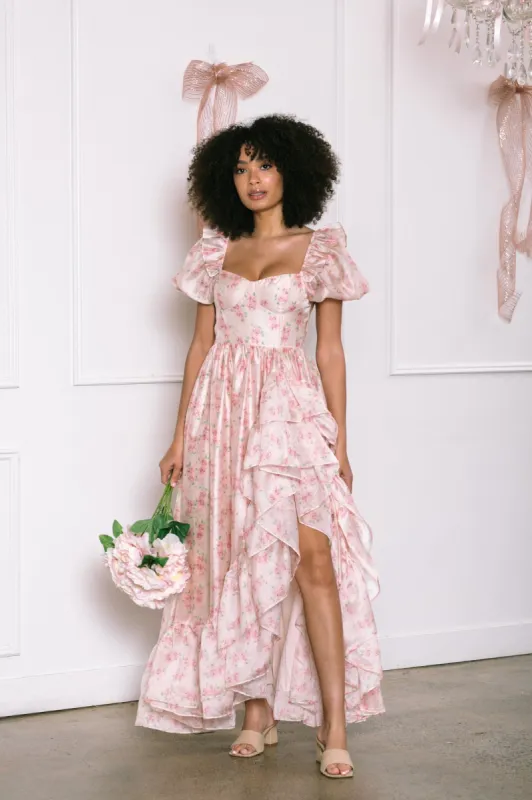 Giselle Ruffled Maxi Dress sold by Morning Lavender