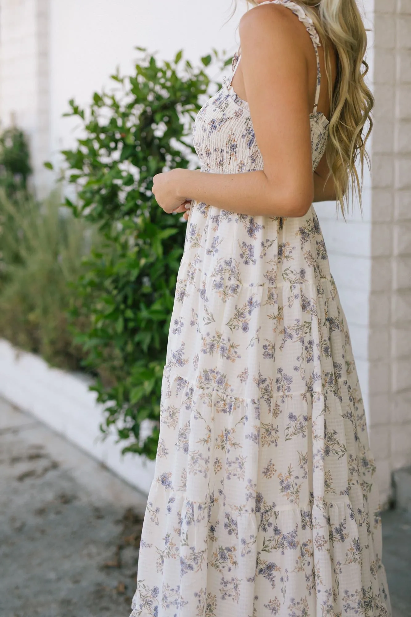 Christina Smocked Maxi Dress sold by Morning Lavender product image thumbnail 5
