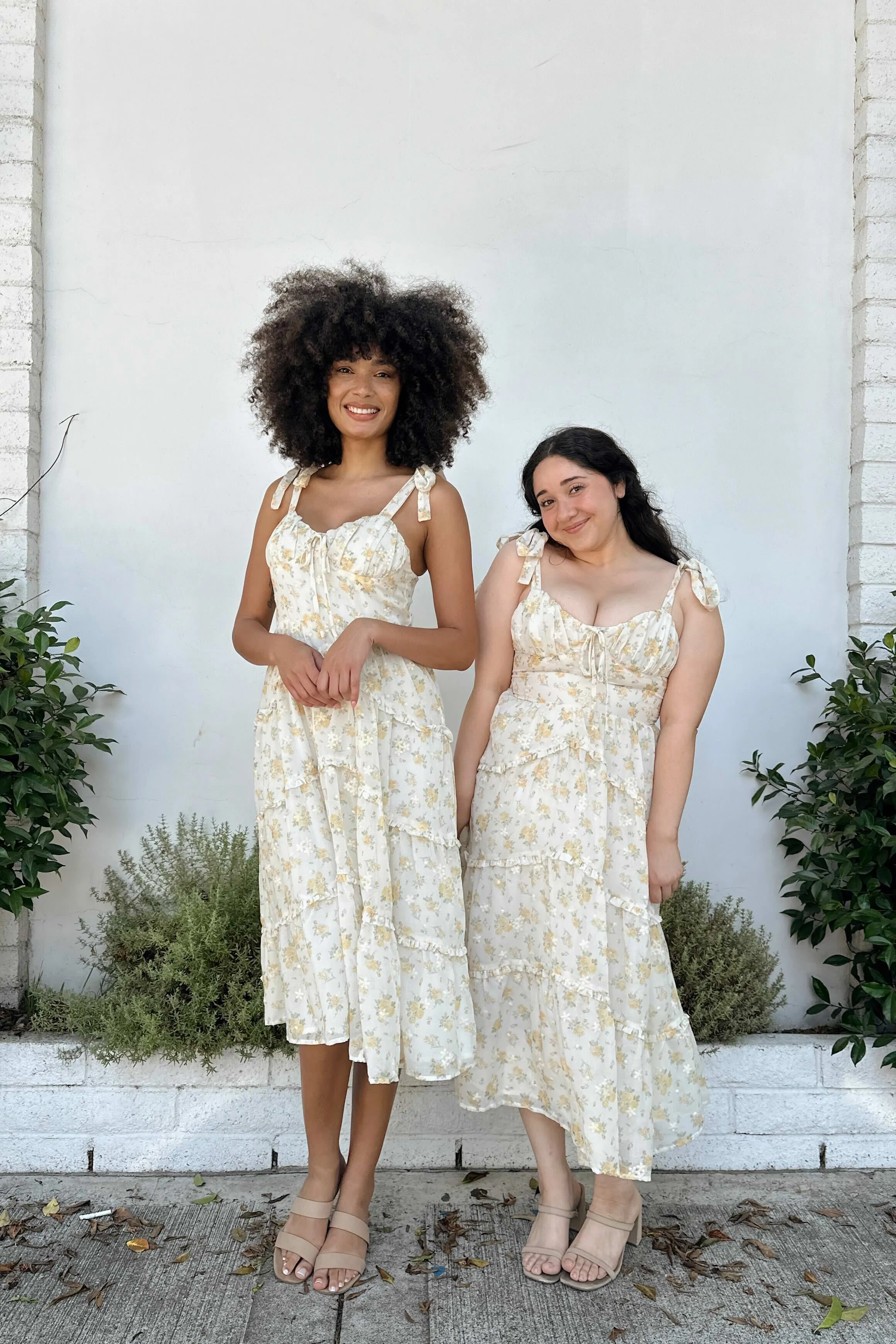 Margot Ruffled Midi Dress sold by Morning Lavender product image thumbnail 2