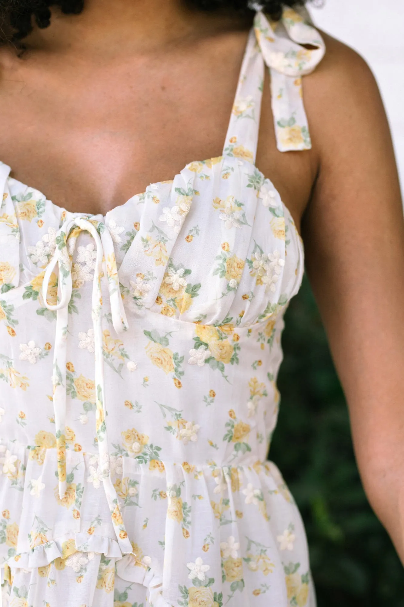 Margot Ruffled Midi Dress sold by Morning Lavender product image thumbnail 4