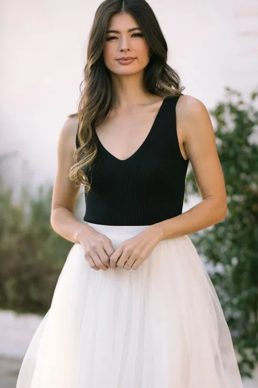 Zuri V-Neck Bodysuit sold by Morning Lavender