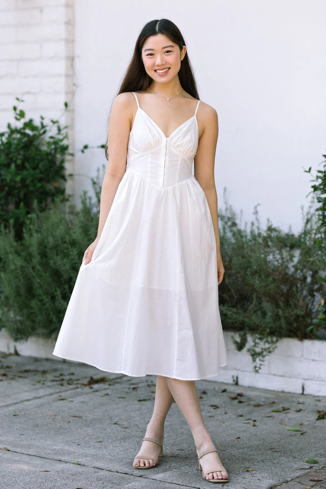 Dahlia Corset Midi Dress sold by Morning Lavender