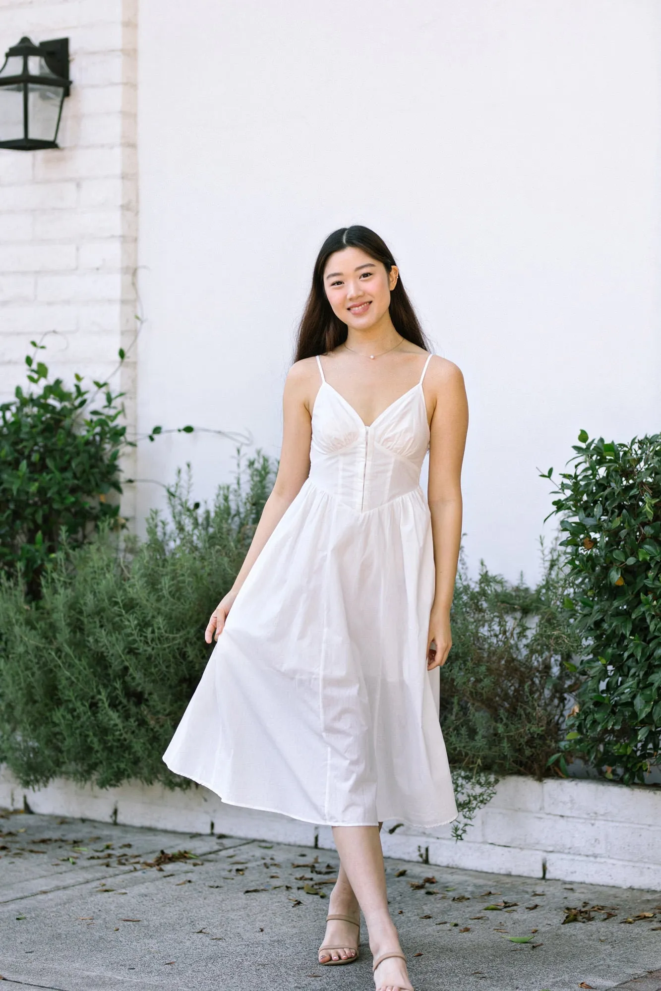 Dahlia Corset Midi Dress sold by Morning Lavender product image thumbnail 3