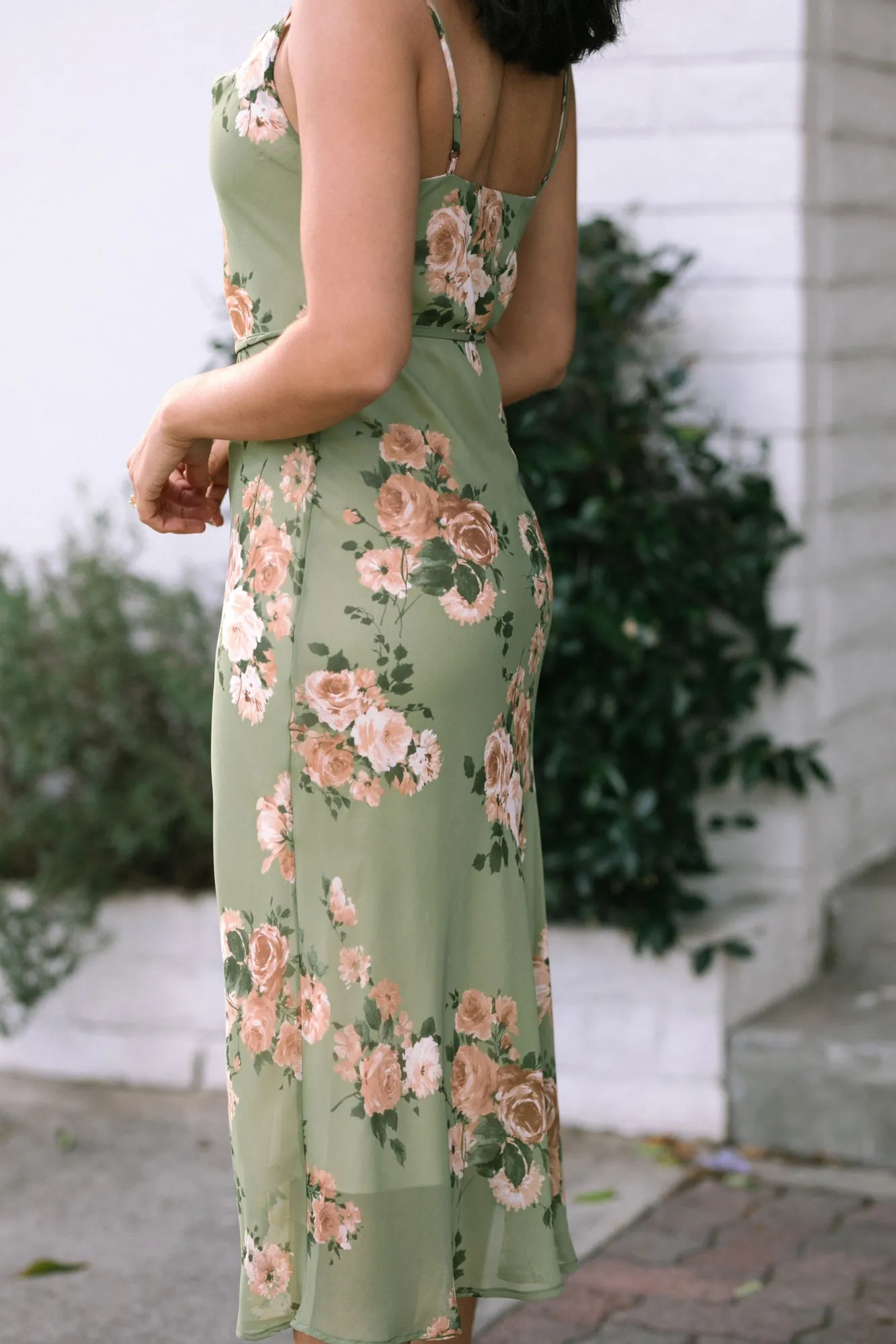 Keely Floral Slip Dress sold by Morning Lavender product image thumbnail 5