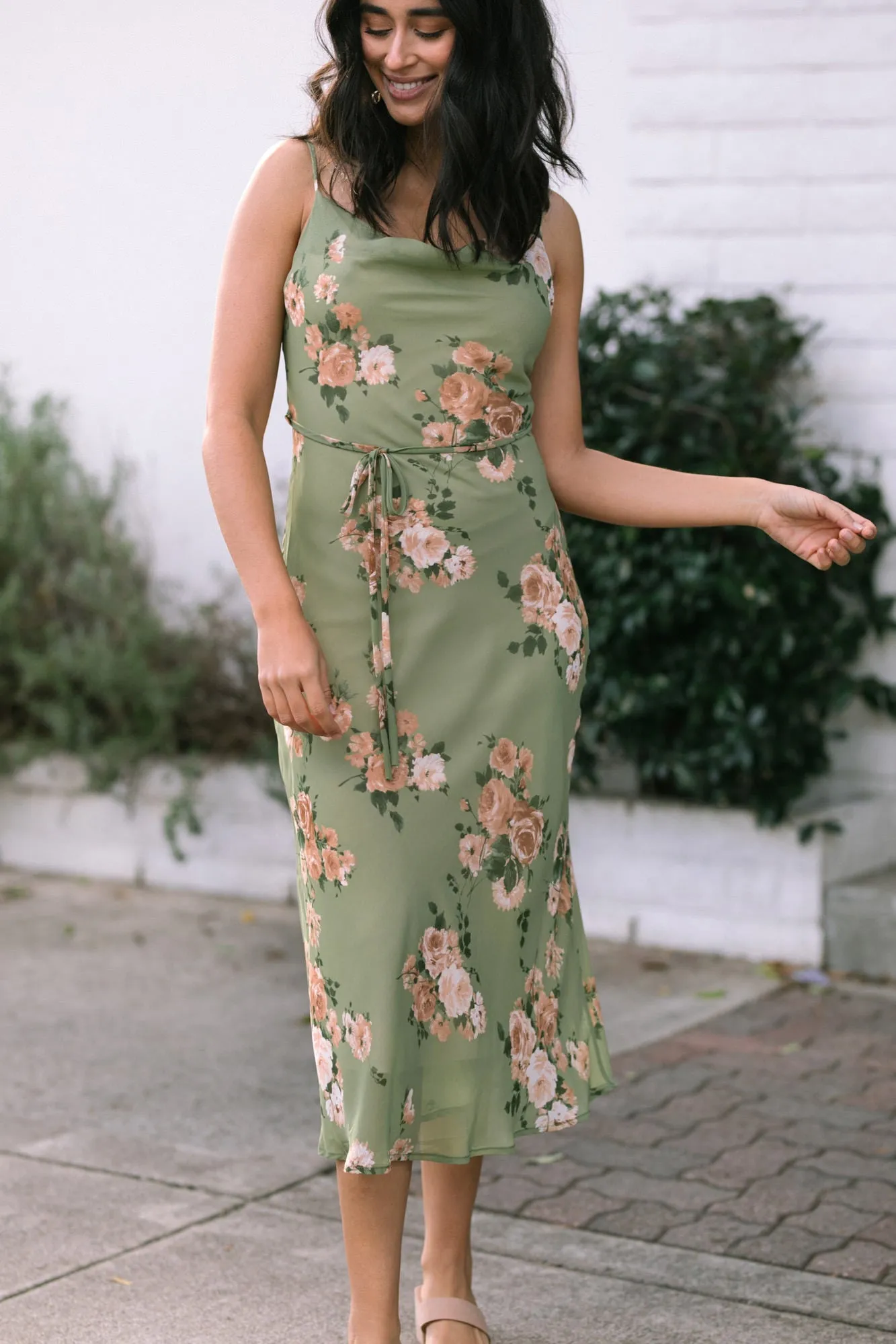 Keely Floral Slip Dress sold by Morning Lavender product image thumbnail 3