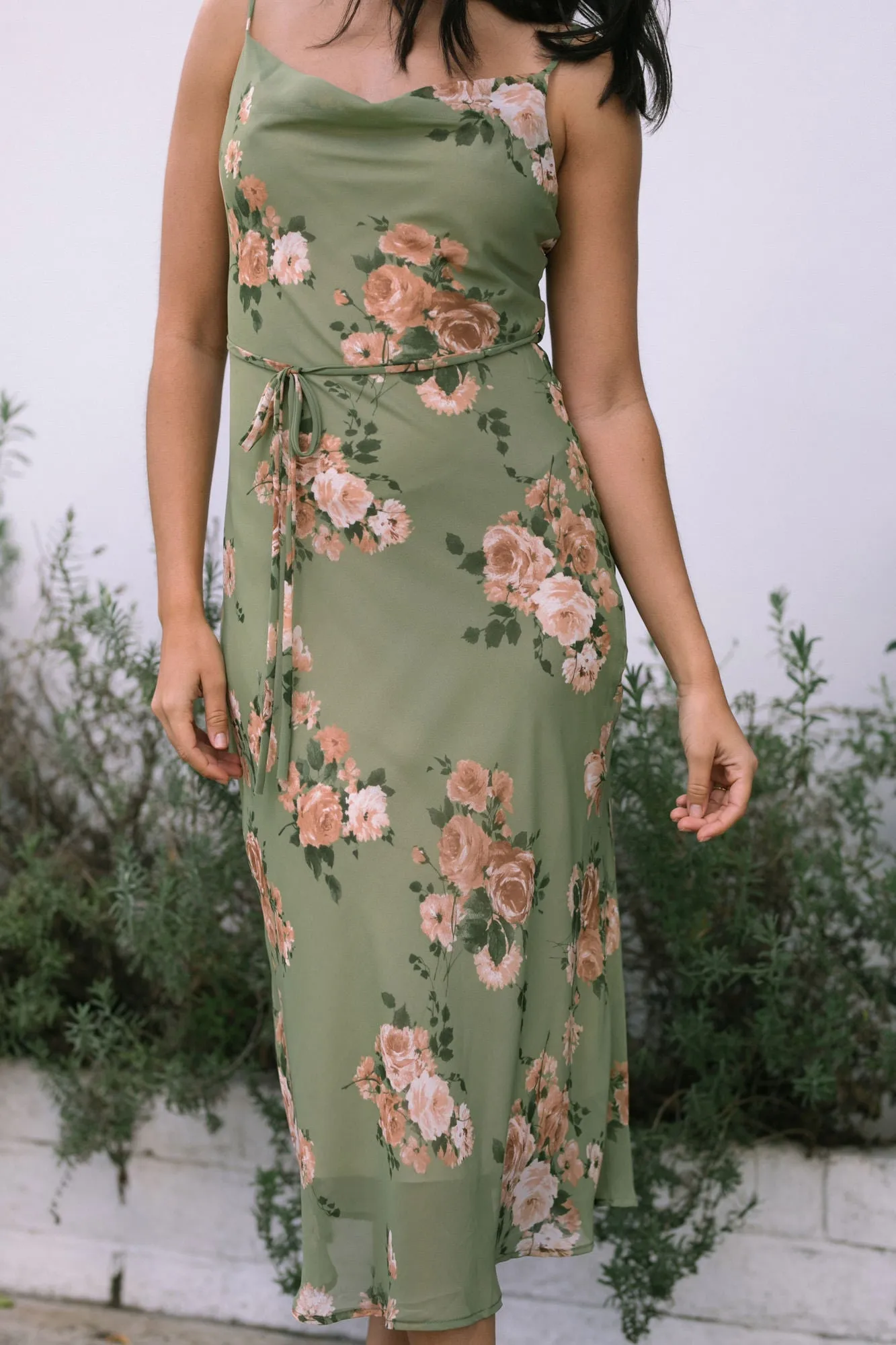 Keely Floral Slip Dress sold by Morning Lavender product image thumbnail 4