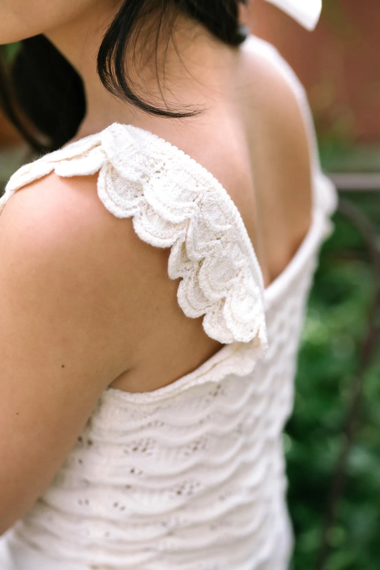 Adalyn Ruffled Pointelle Tank sold by Morning Lavender product image thumbnail 4