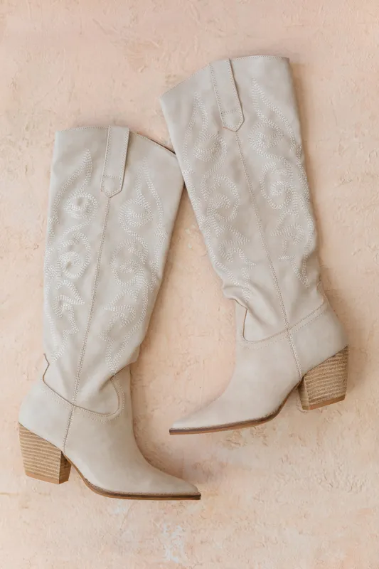 Beatrice Western Boots sold by Morning Lavender