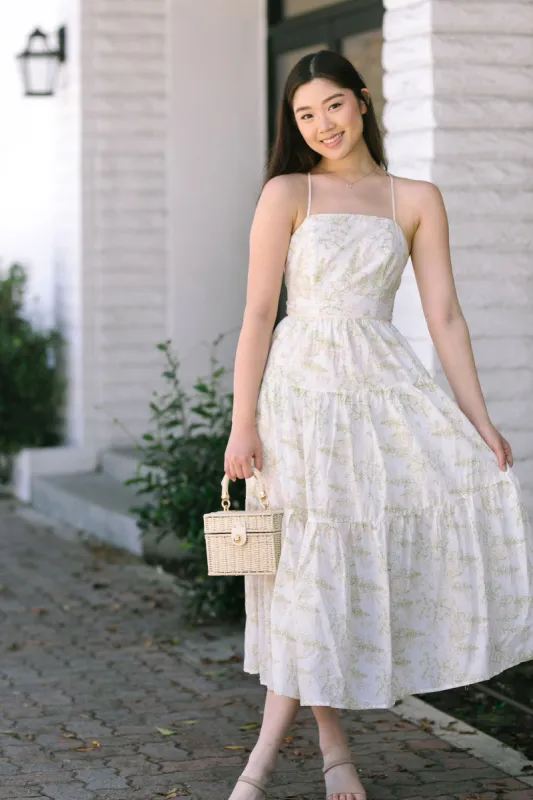 Amalia Tiered Midi Dress sold by Morning Lavender