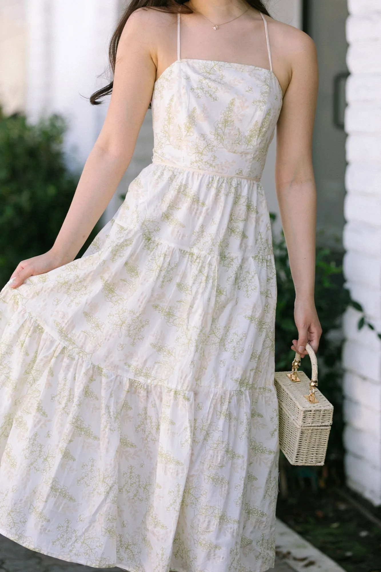 Amalia Tiered Midi Dress sold by Morning Lavender product image thumbnail 5