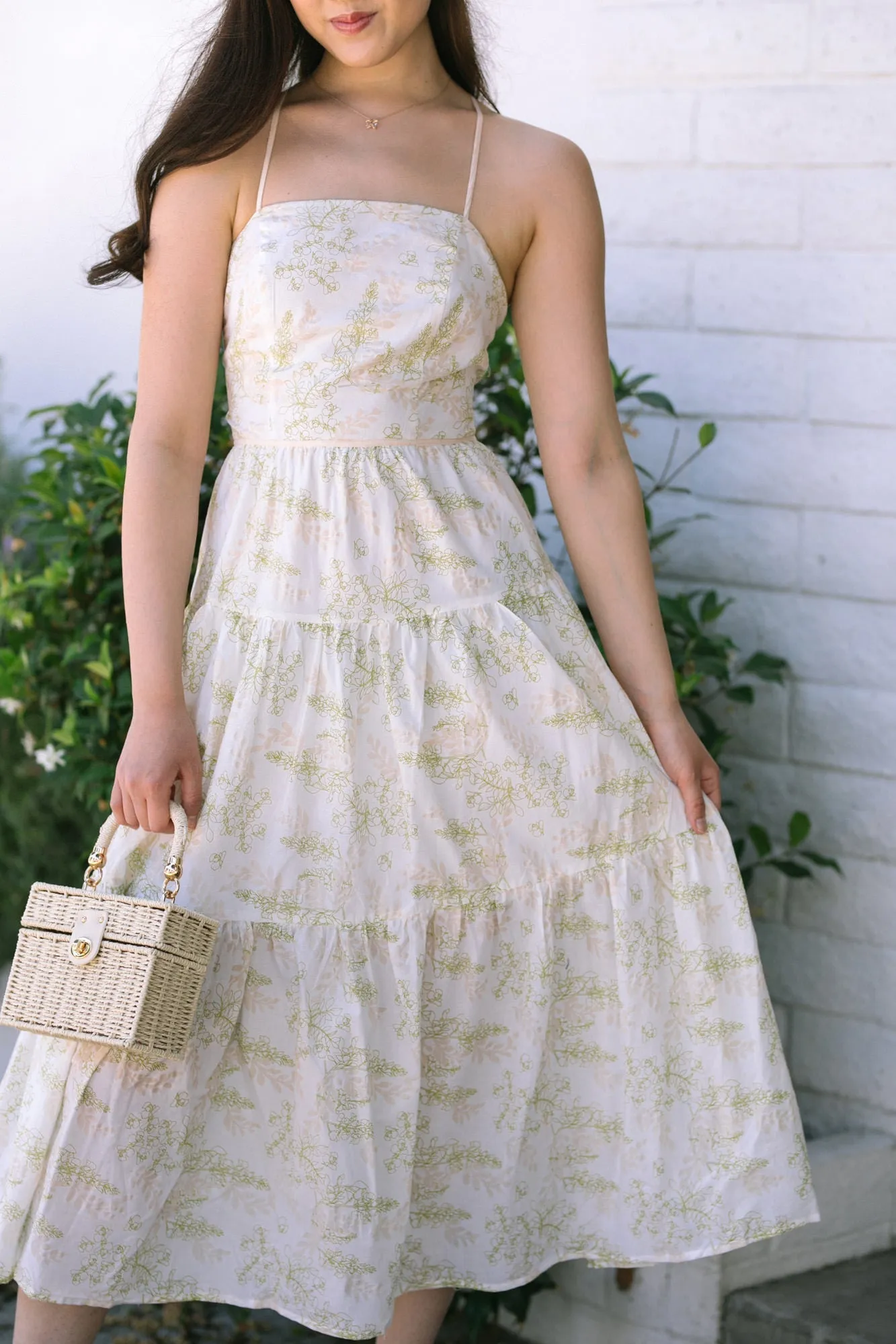 Amalia Tiered Midi Dress sold by Morning Lavender product image thumbnail 3