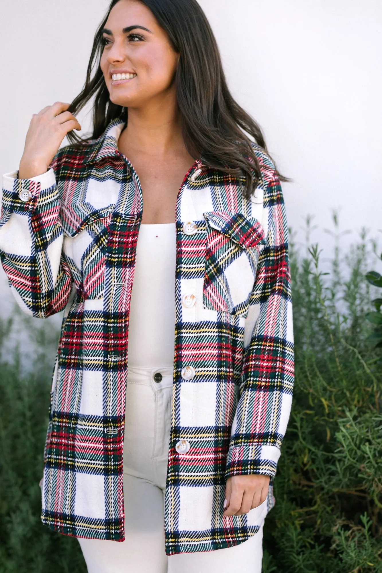 Pamela Buttoned Shirt Jacket sold by Morning Lavender product image thumbnail 4