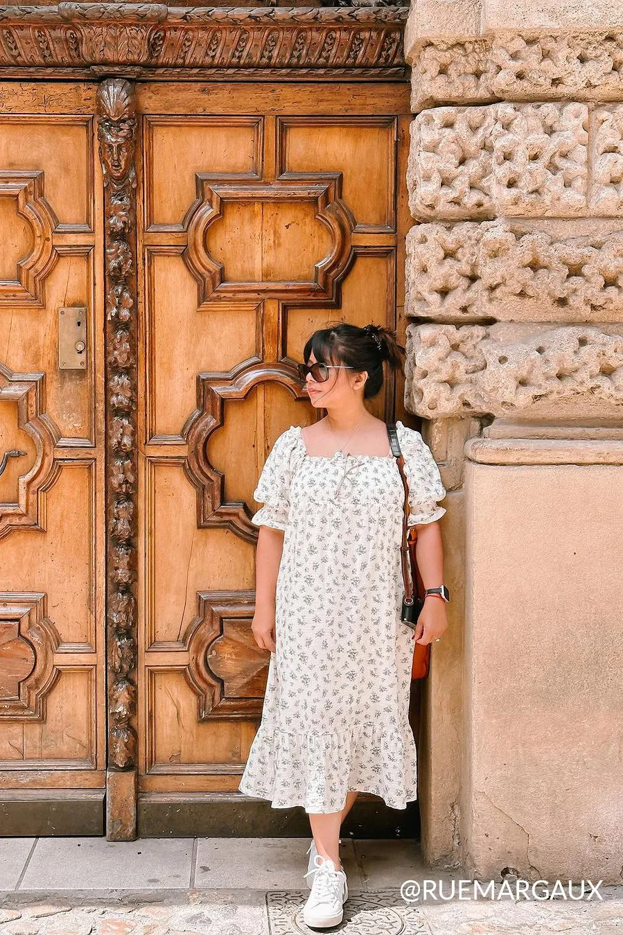 Ezra Smocked Midi Dress sold by Morning Lavender product image thumbnail 3