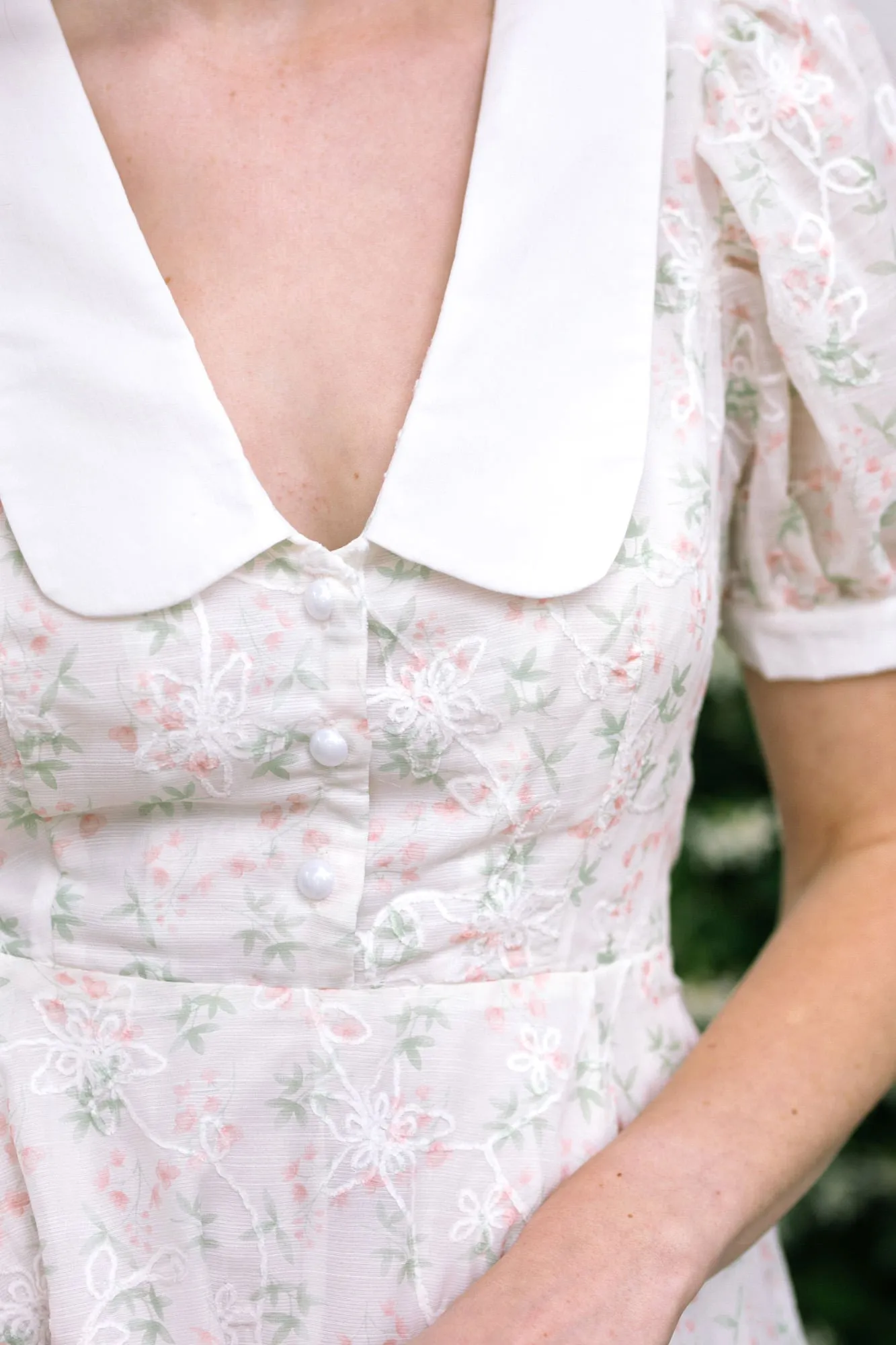 Chriselle Collared Mini Dress sold by Morning Lavender product image thumbnail 4