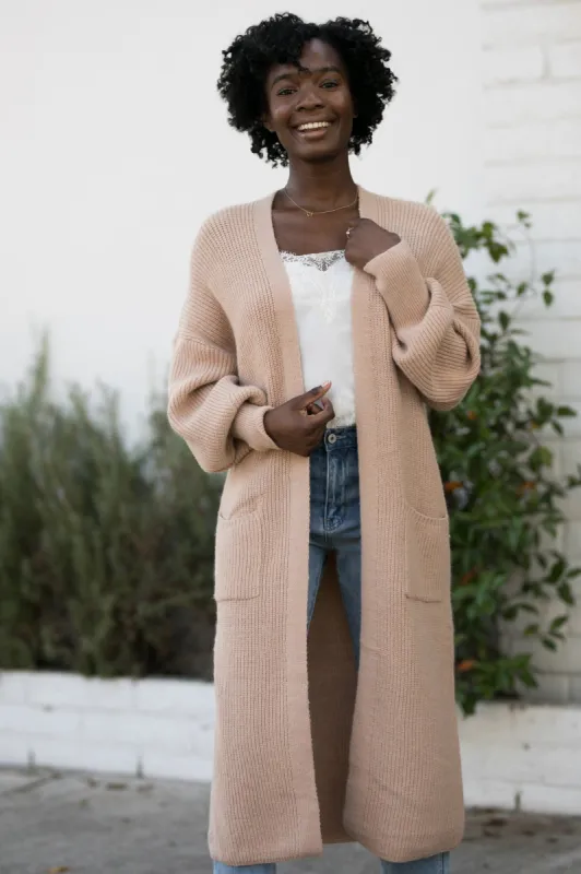 Debbie Longline Cardigan sold by Morning Lavender
