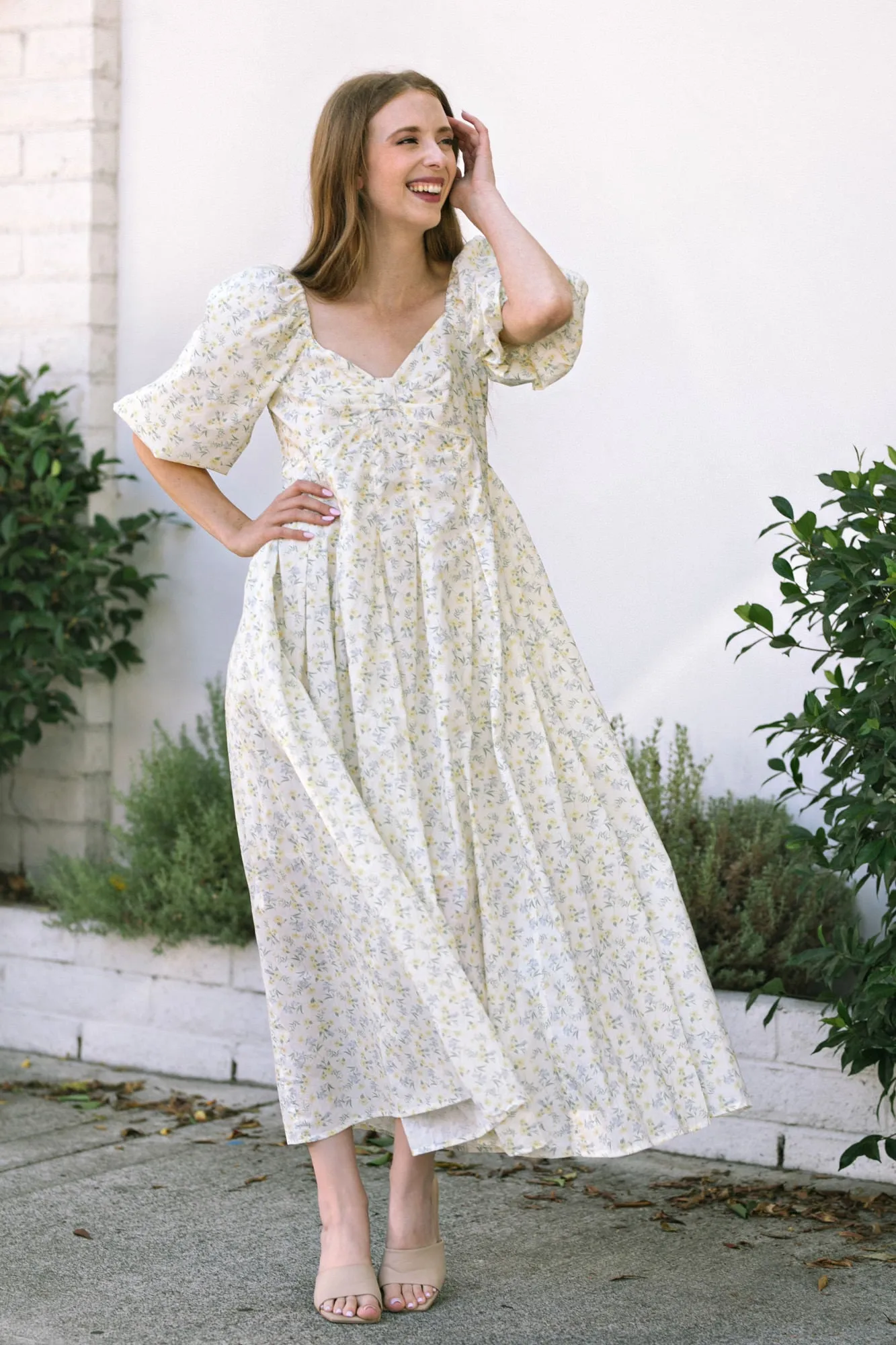 Daisy Floral Maxi Dress sold by Morning Lavender product image thumbnail 5