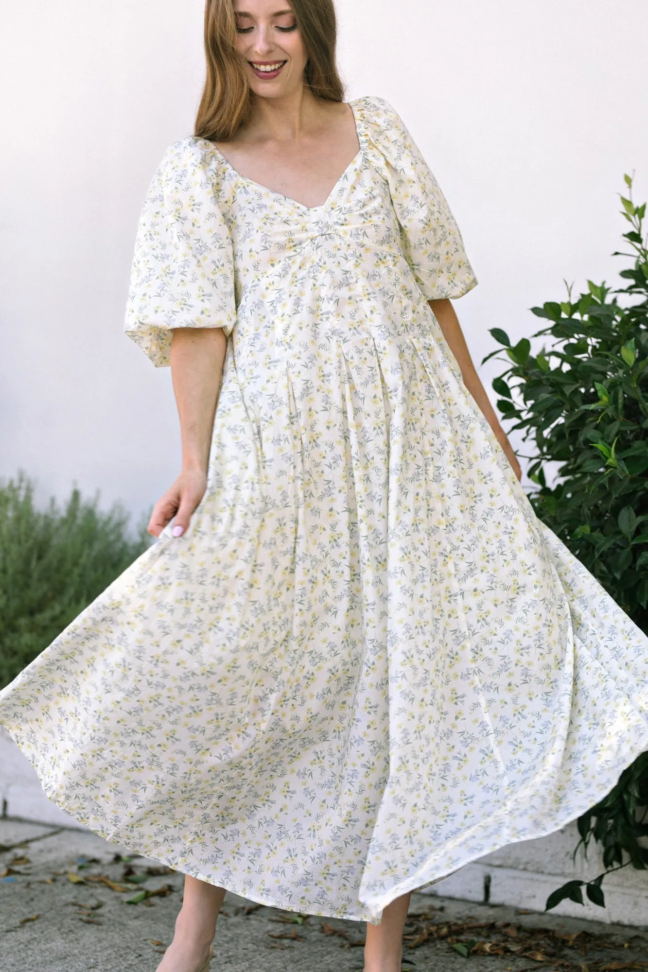 Daisy Floral Maxi Dress sold by Morning Lavender product image thumbnail 3