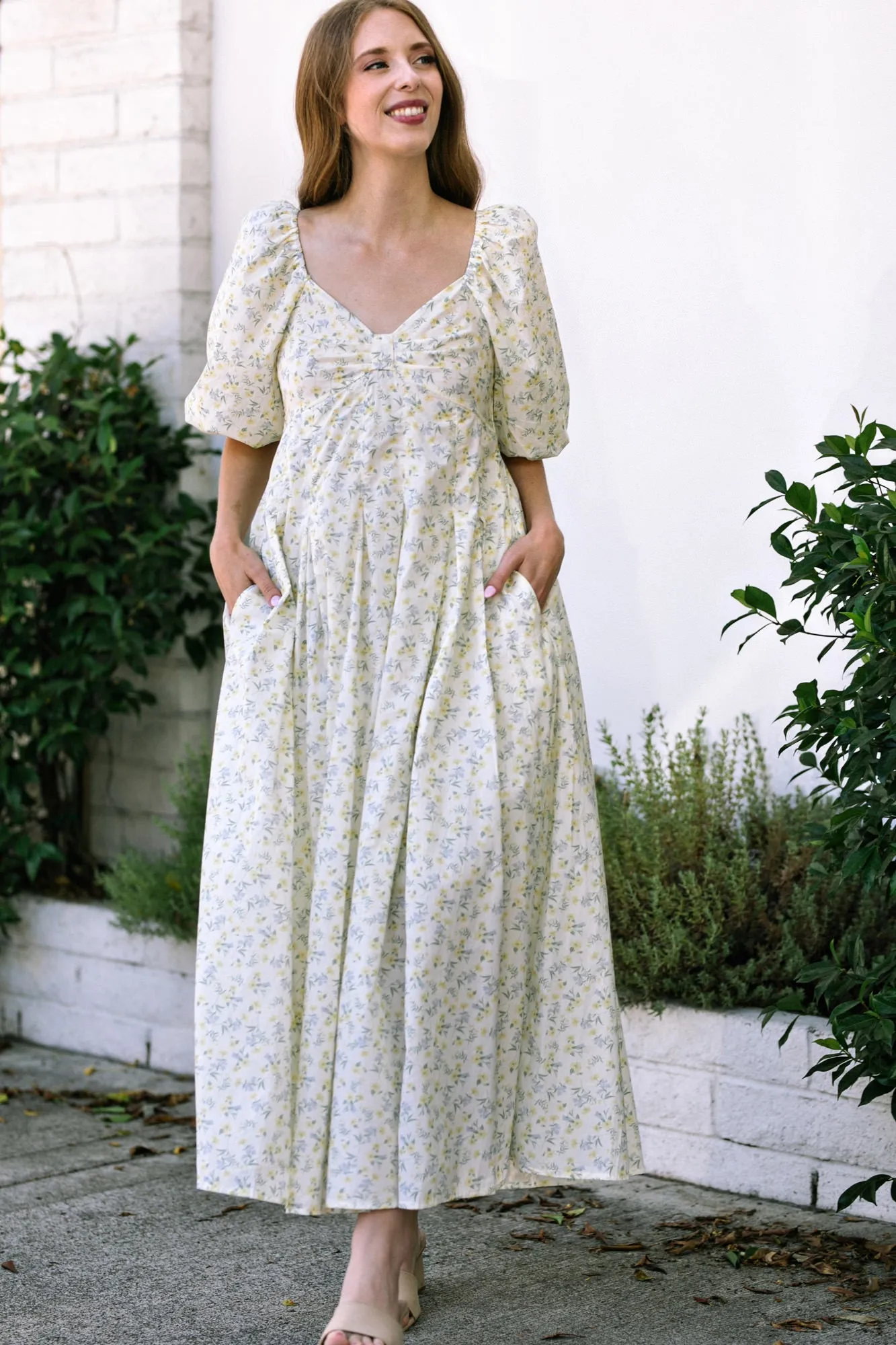 Daisy Floral Maxi Dress sold by Morning Lavender product image thumbnail 4