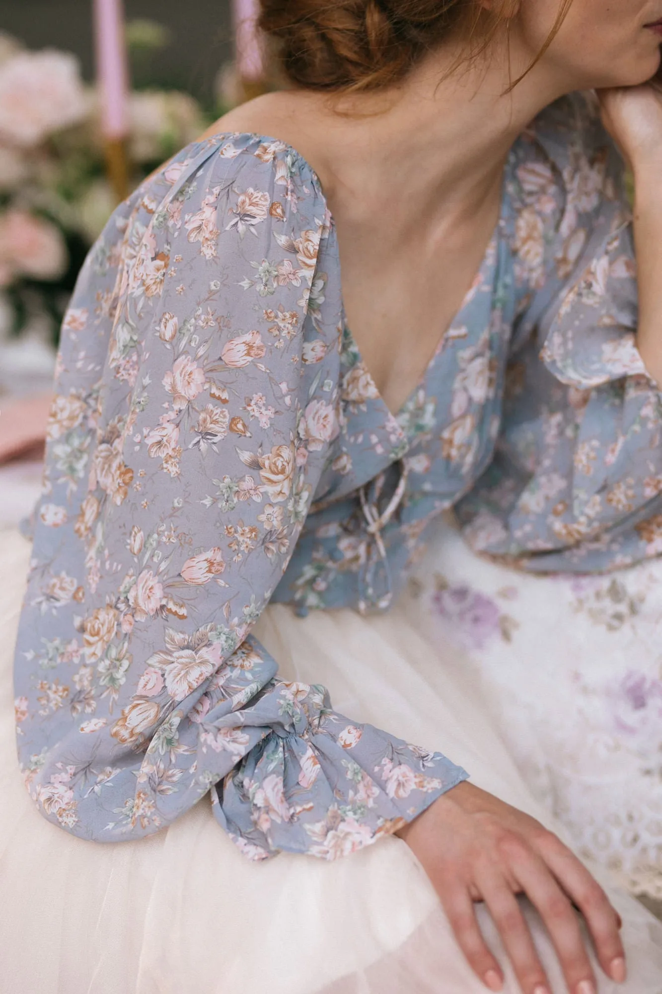 River Puff Sleeve Top sold by Morning Lavender product image thumbnail 2