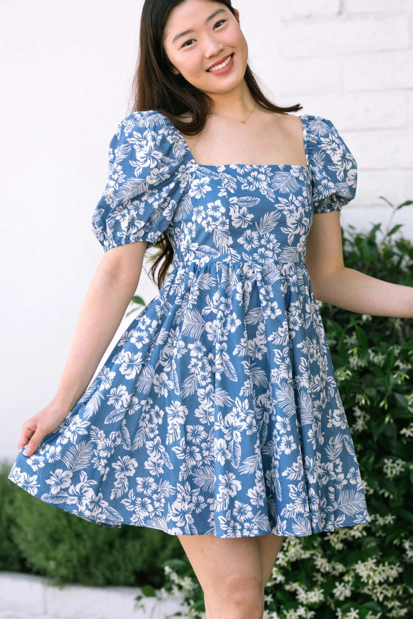 Raquel Puff Sleeve Mini Dress sold by Morning Lavender