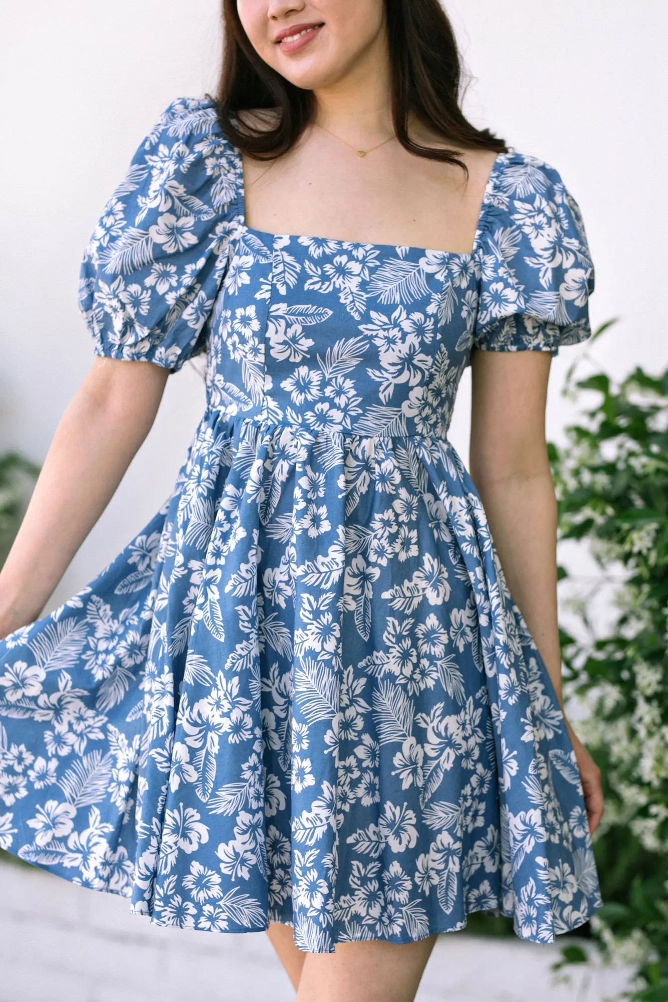 Raquel Puff Sleeve Mini Dress sold by Morning Lavender product image thumbnail 5