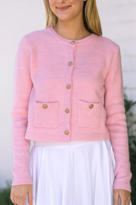 Bernice Buttoned Knit Cardigan sold by Morning Lavender