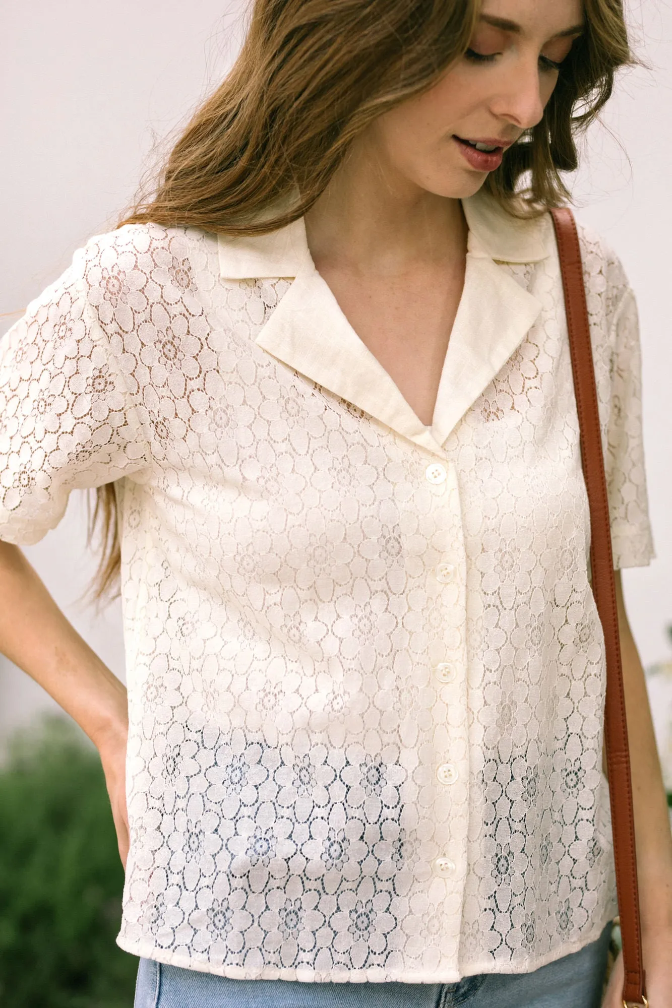 Billie Floral Buttoned Shirt sold by Morning Lavender product image thumbnail 4