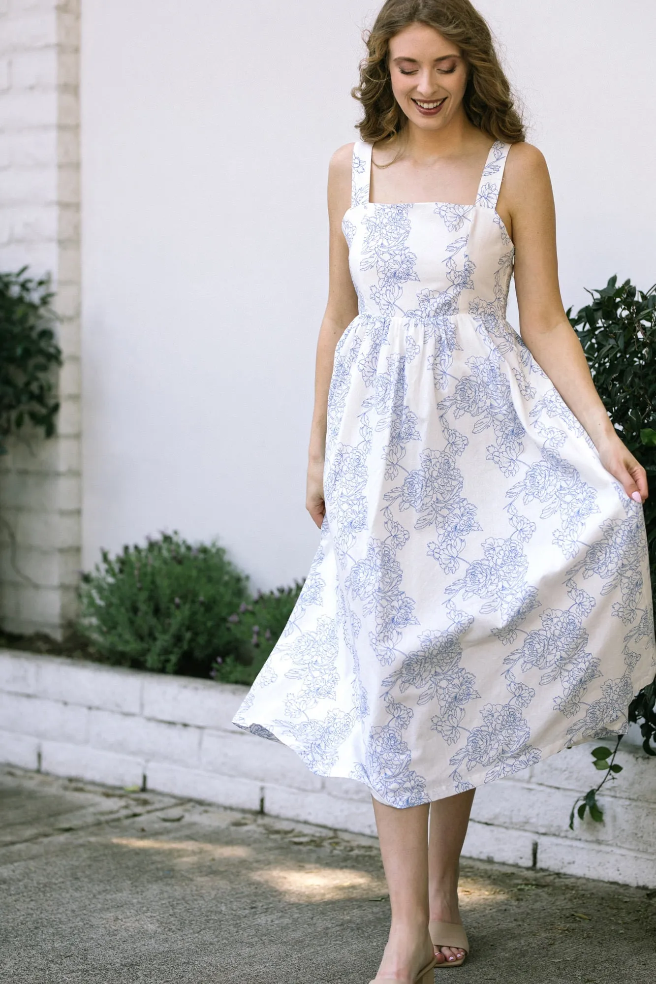 Leigh Sleeveless Midi Dress sold by Morning Lavender product image thumbnail 3