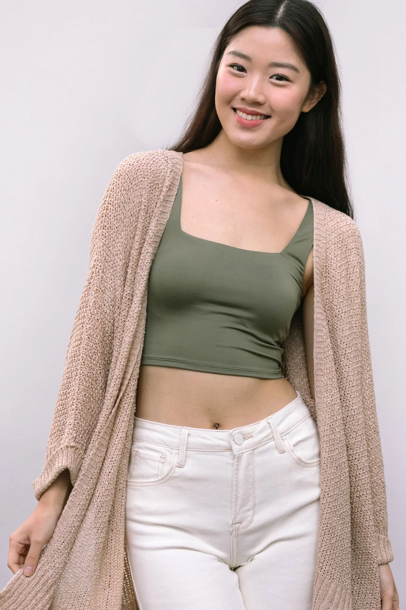 Dawn Cropped Tank Top sold by Morning Lavender