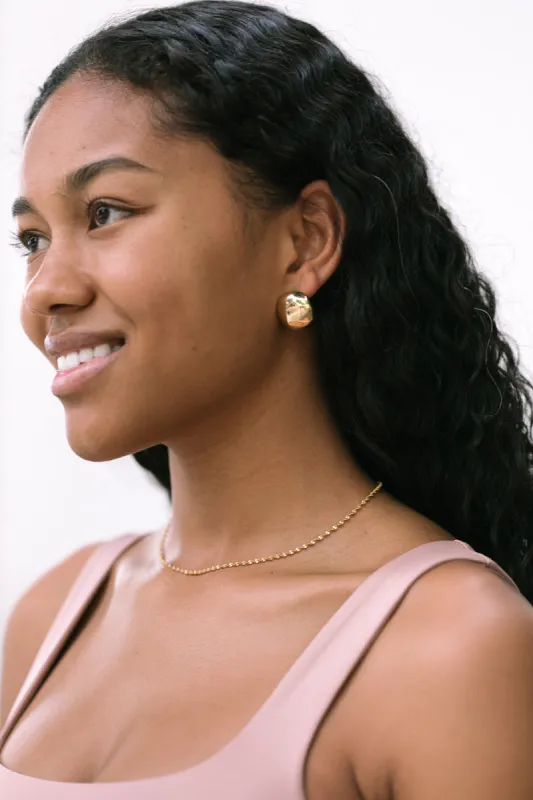 Rowan Dome Stud Earrings sold by Morning Lavender